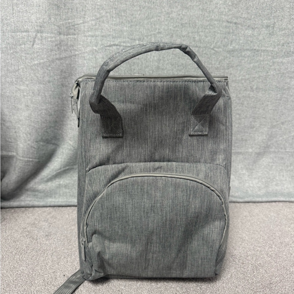 Gray Unisex Backpack